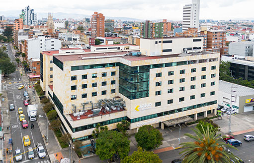 fachada clinica infantil colsubsidio