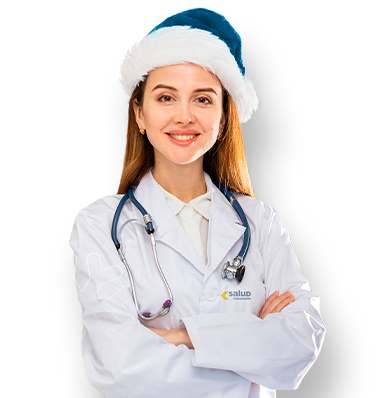 doctora salud colsubsidio sonriendo navidad