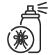 icono de repelente contra los mosquitos